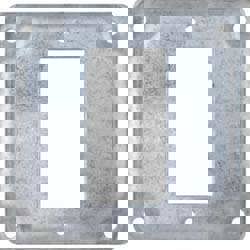 Square Surface Electrical Box Cover: Steel